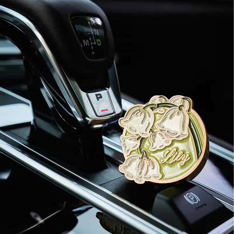 大英博物馆生日礼物博物志铃兰汽车香氛车饰车插香薰车载礼盒企业采购礼物