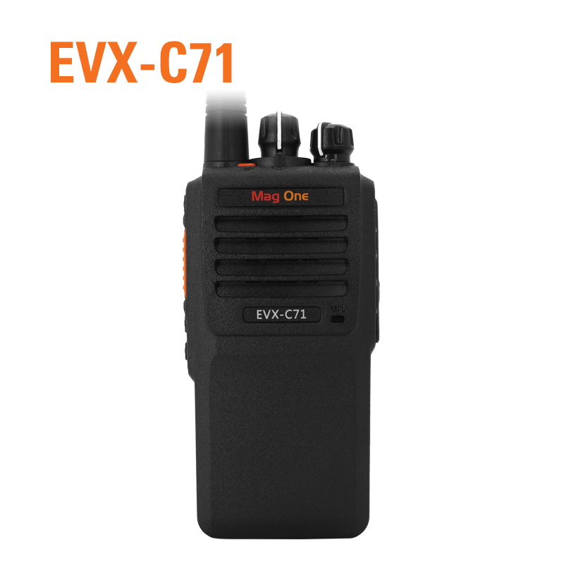 摩托罗拉EVX-C71 数字双时隙便携对讲机可8小时录音商用民用手台