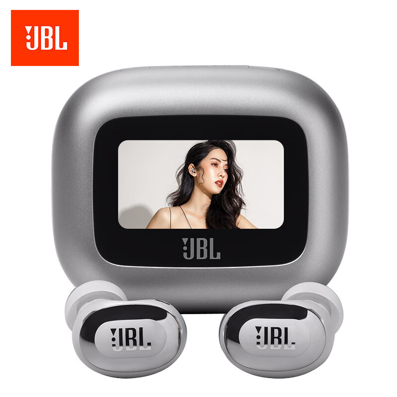 JBL LIVE BUDS3 炫彩豆真无线智能触屏自适应降噪蓝牙耳机紫色