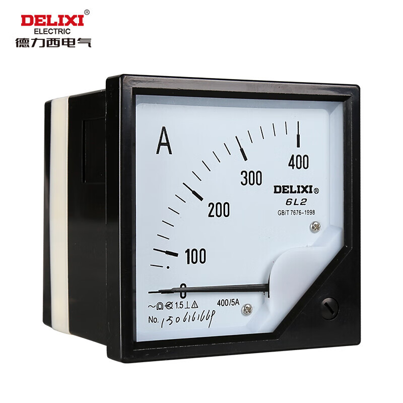 DELIXI/德力西 6L2系列安装式指针仪表 6L2 电压表 60V 1个