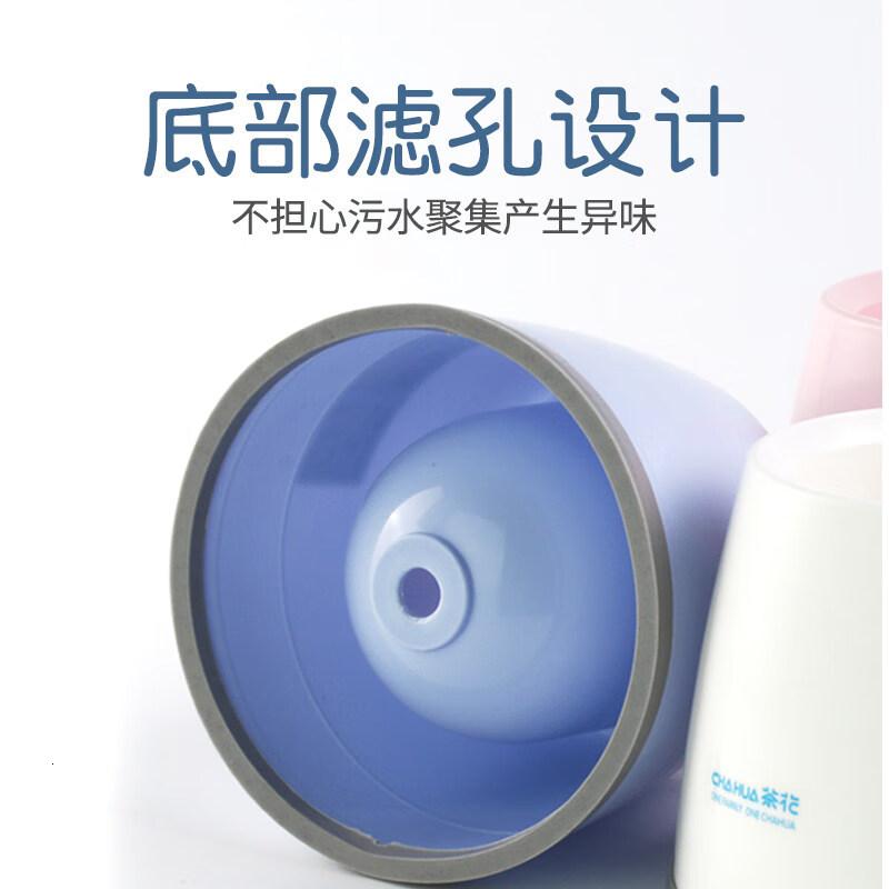 茶花(CHAHUA) 马桶刷子 清洁刷洗厕所刷子 洁厕刷套装 蓝色 1只装高清大图