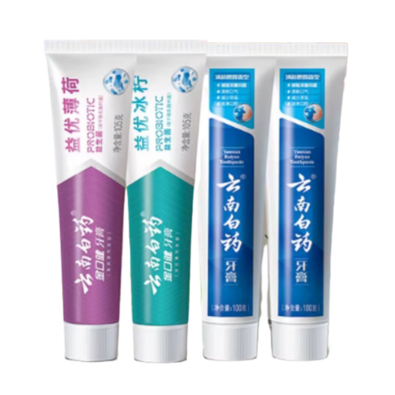 云南白药牙膏 410g 套装高清大图