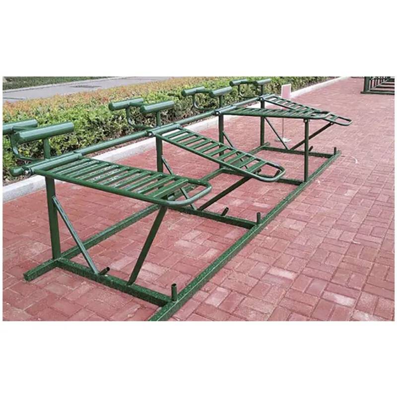 赤道线 腹肌组合训练器 户外体能训练器材4人组钢铁长城锻炼设备 CDX-A371S173高清大图