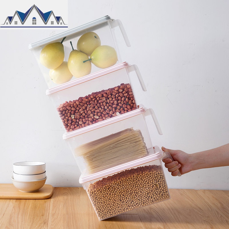 冰箱透明收纳盒大号塑料冷冻盒厨房水果盒子食物鸡蛋保鲜盒 三维工匠高清大图