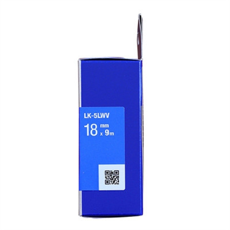 爱普生(EPSON) 蓝底白字原装色带 LK-5LWV (单位:根)