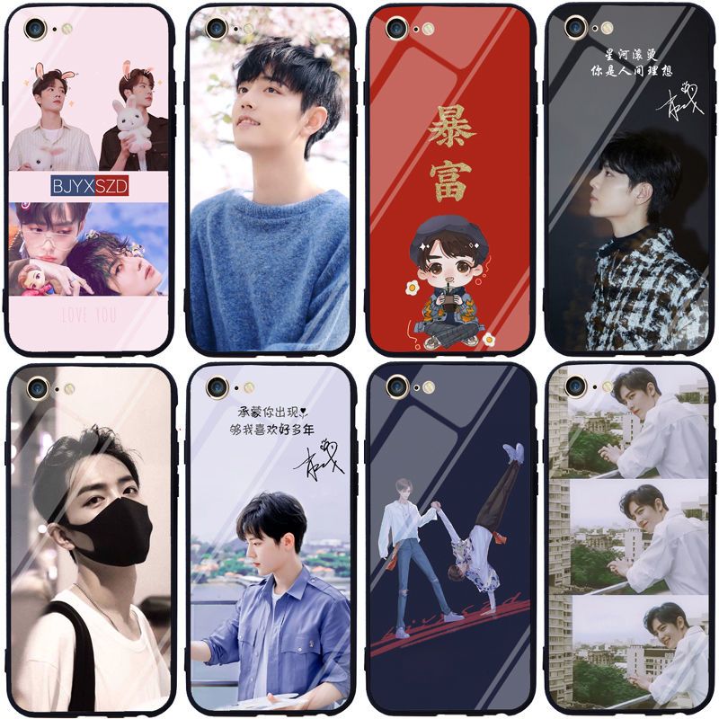 肖战手机壳苹果8plus陈情令vivox9x21华为nova5博君一肖opporeno来图