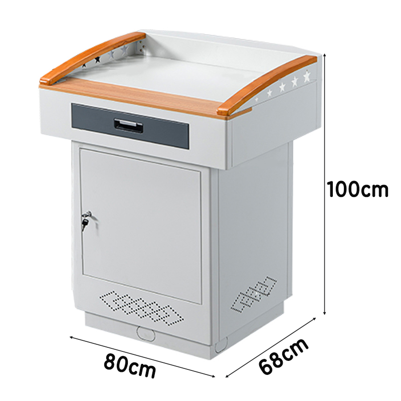 芙瑞塔演讲台 多媒体讲台80*68*100cm张