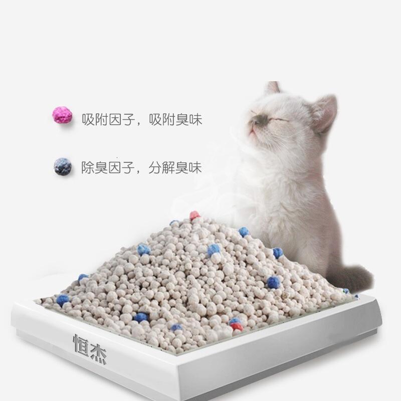 恒杰膨润土猫砂10公斤结团低粉尘除臭猫砂猫沙10kg20斤