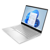 惠普(hp)Envy x360 13-bf0012TU 13.3英寸创意设计轻薄翻转触控变形本笔记本电脑(i7-1250U 16G内存 512G固态 高色域2.8K OLED屏)银