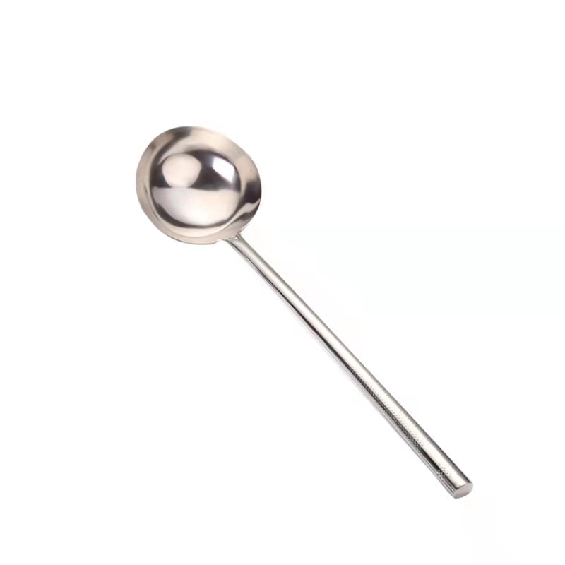 莘煊 不锈钢炒勺 8两 个高清大图