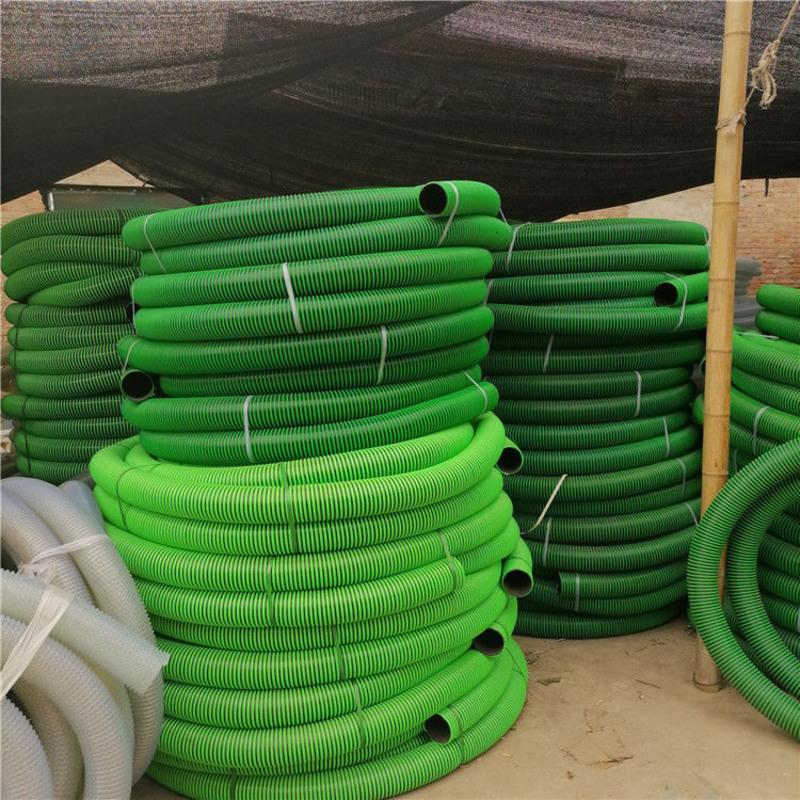 吸污车用3寸4寸加厚牛筋排污软管子吸粪车防冻抽粪排粪水管透明加厚一