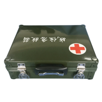 兵行者战位急救箱战斗救治箱户外单兵自救箱部分队战备通用箱 全配款