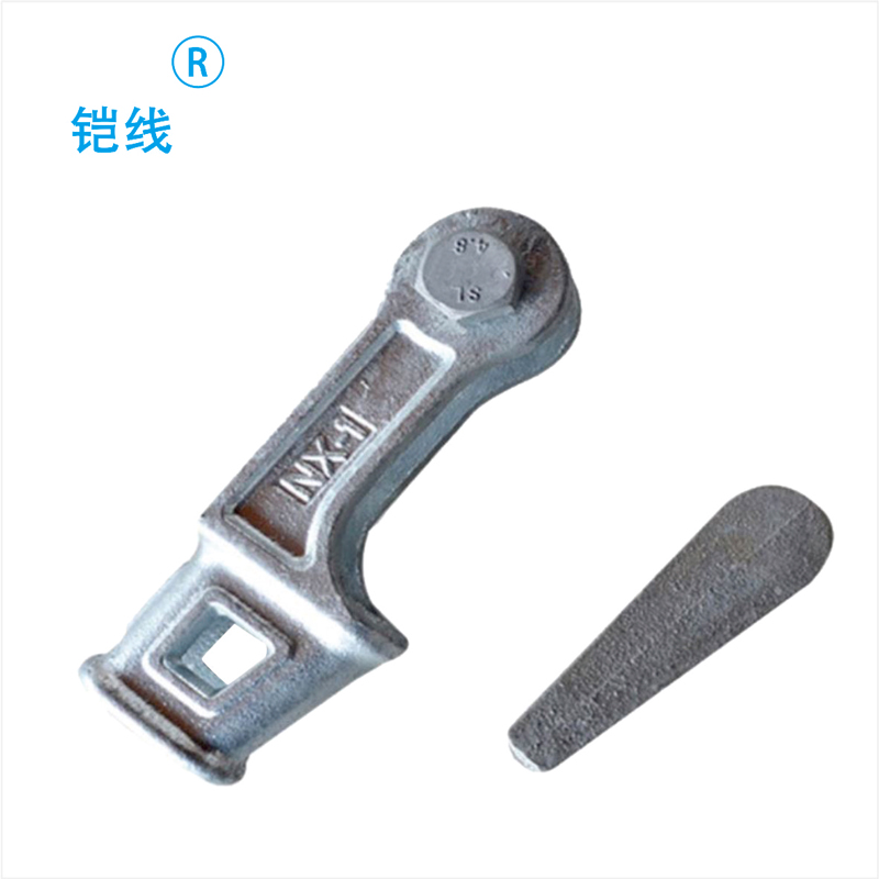 铠线 电料辅件 电力金具 楔型线夹NX-1/个高清大图