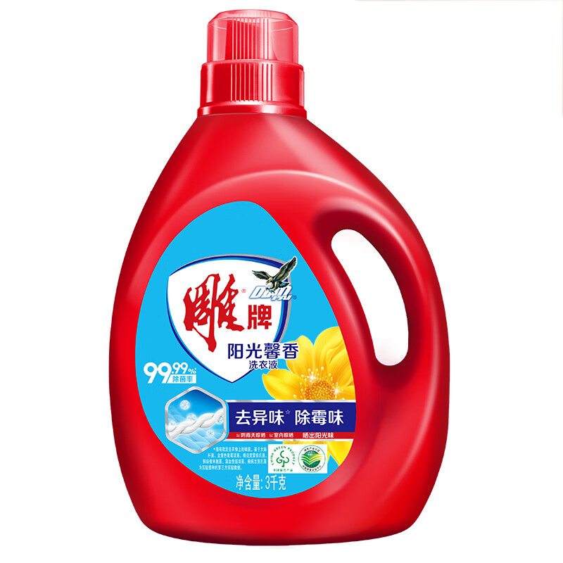 雕牌 阳光馨香洗衣液 6910019017811 3kg 1瓶高清大图