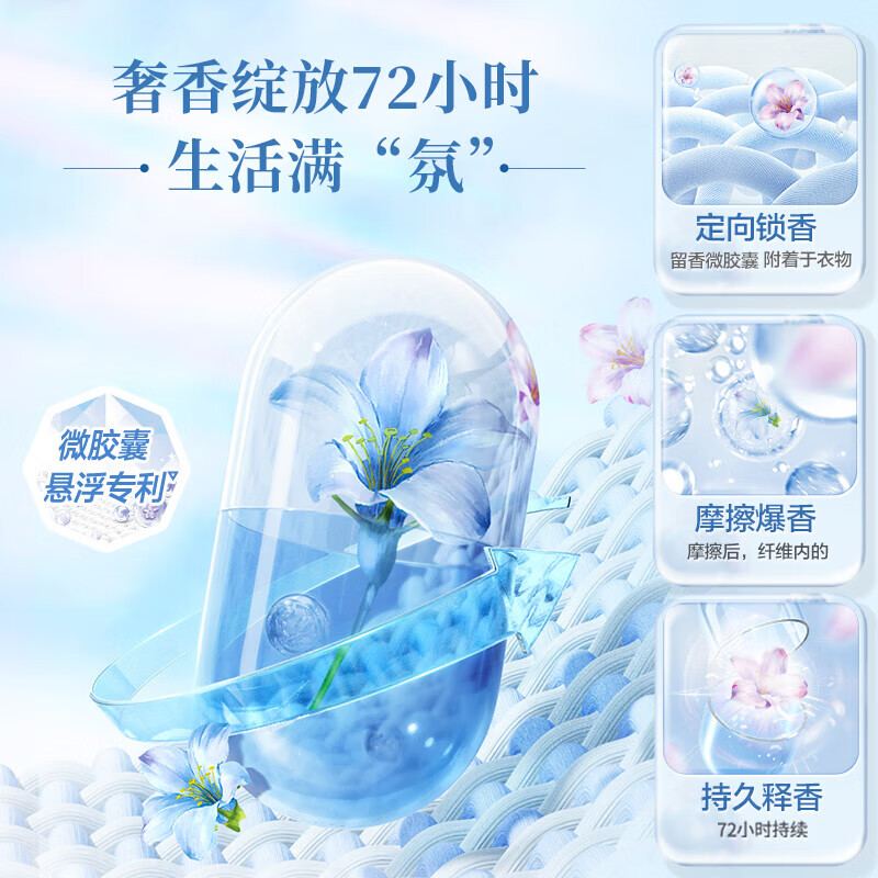立白大师香氛洗衣液-2千克高清大图