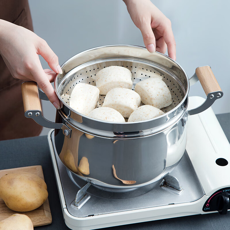 佰造福汇双层蒸汤锅BZ-BC905高清大图