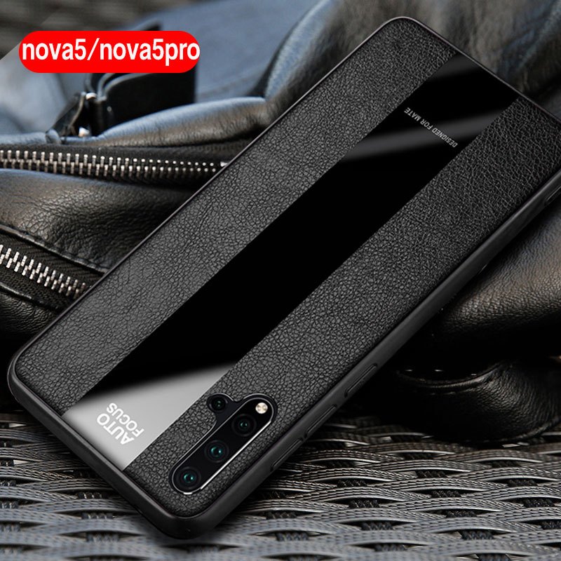 华为nova5pro手机壳防摔男款9xpro软壳nova5i男黑色20pro软胶nove5