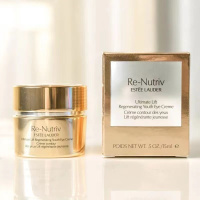 雅诗兰黛(Estee Lauder)奢宠白金花菁萃紧颜焕活系列眼霜焕活眼霜 淡化黑眼圈 冻龄白金眼霜15ml