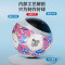 匹克 5号PVC机缝足球 (不含配件) 粉白 YQZ4102
