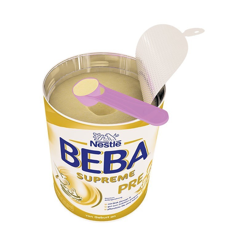 新版 德国雀巢BEBA贝巴至尊版SUPREME 6种HMO超高端婴幼儿奶粉Pre段 800g/罐高清大图