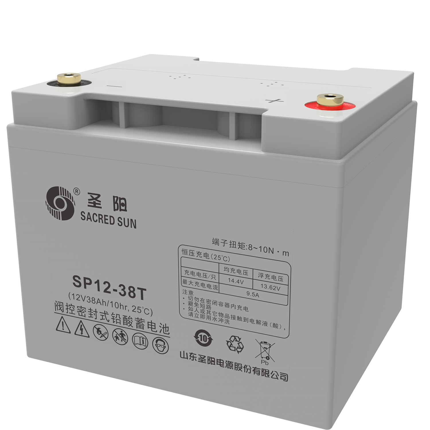 圣阳 蓄电池 SP12-38T高清大图