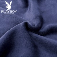 [买2付1]PLAYBOY花花公子男女士保暖内衣套装加绒加厚中高领秋冬情侣款