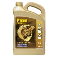 百适通(Prestone) 全合成机油汽车用品润滑油 5W-30 A5/B5/SN 4L