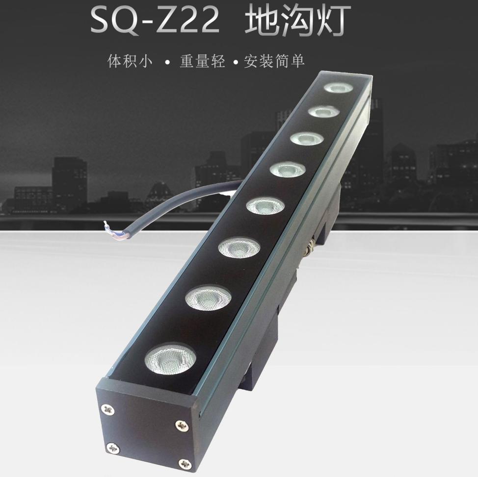 尚关(SHANGGUAN)LED 地沟灯 SQ-Z22 9W 5000K高清大图