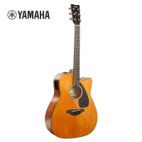 雅马哈自营(YAMAHA)全新升级款FGX800CVN 北美型号单板电箱吉他 复古色面单木吉他41寸