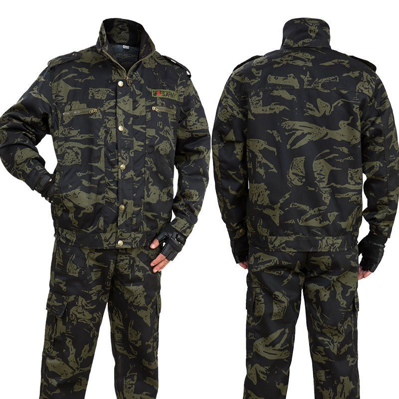 迷彩服男套装建筑工作服建筑工地汽修劳保户外工作服工装耐磨耐脏