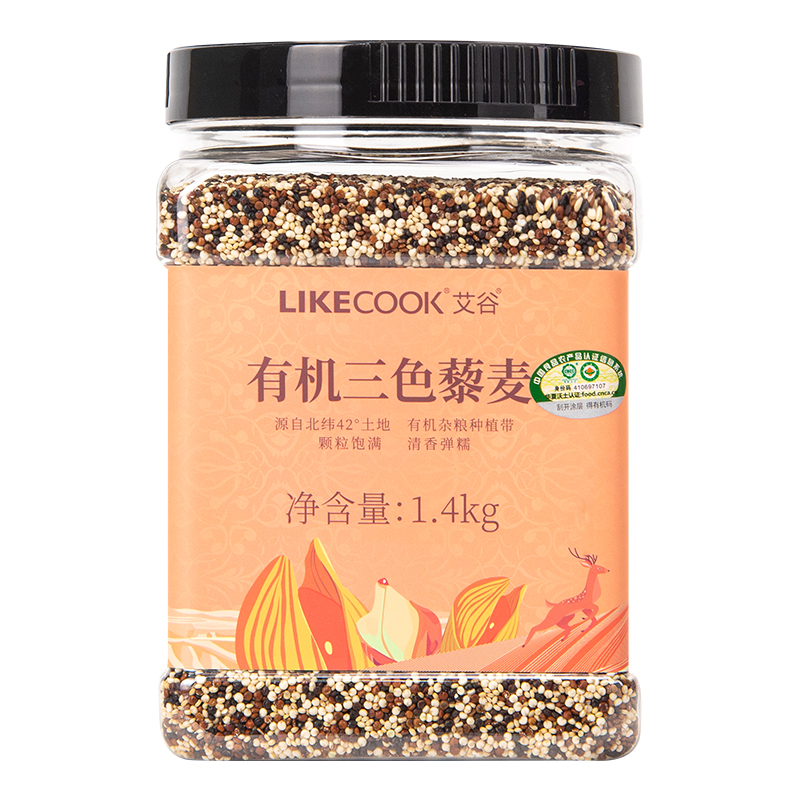 艾谷 有机三色藜麦1.4kg高清大图