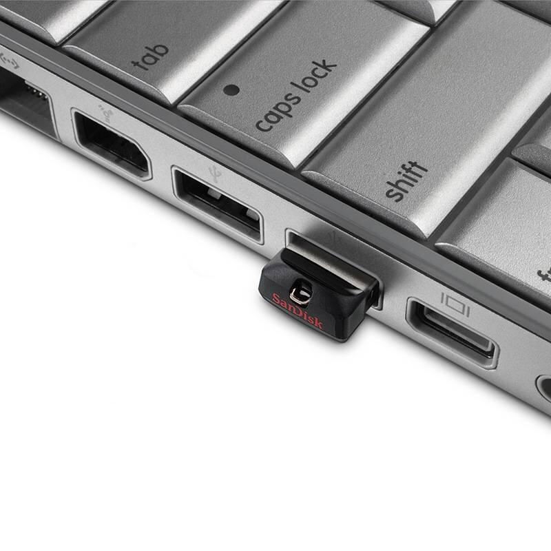 闪迪(Sandisk)64GB U盘 车载优盘 酷豆 CZ33 USB2.0 黑色