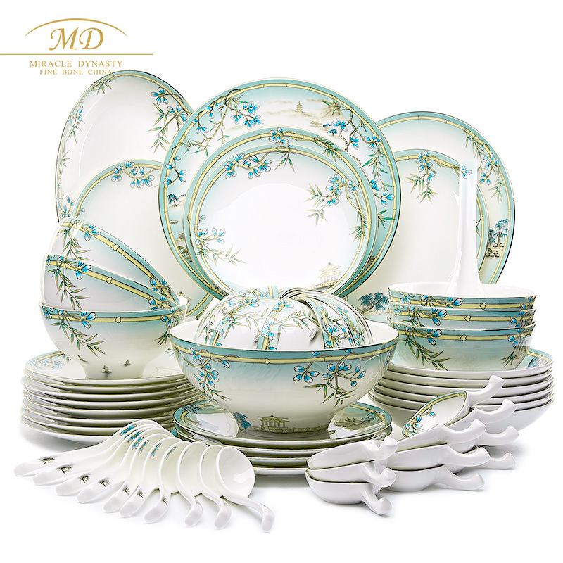 玛戈隆特西湖盛宴黄金边餐具63头10人份16344301