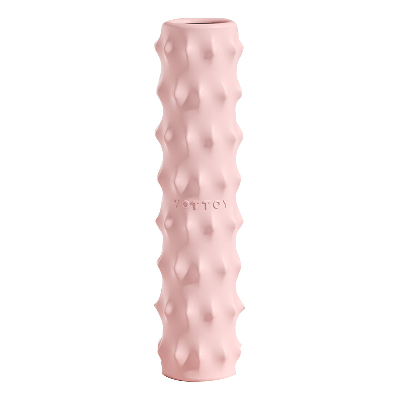 Yottoy 加长居家款仙人掌泡沫轴 47cm-落樱粉