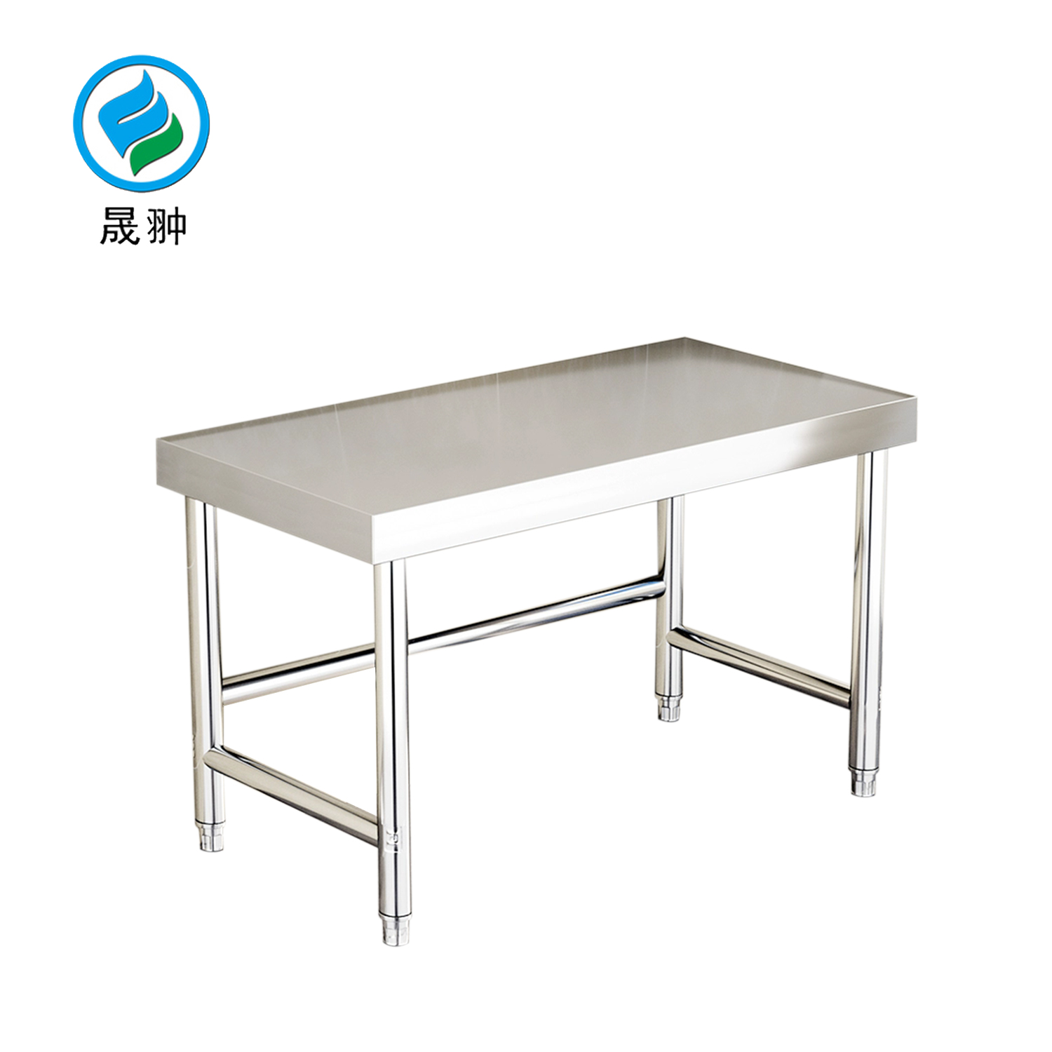 晟翀 不锈钢操作台 双层150cm*80cm*80cm 台高清大图