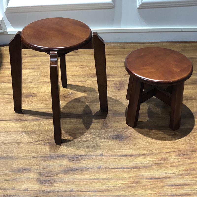 实木圆凳子家用木板凳现代餐桌凳成人圆凳时尚创意餐凳小凳子定制 高