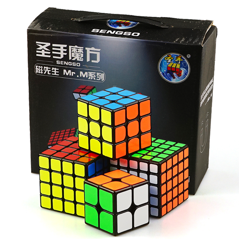 圣手7241A 磁先生魔方四件套