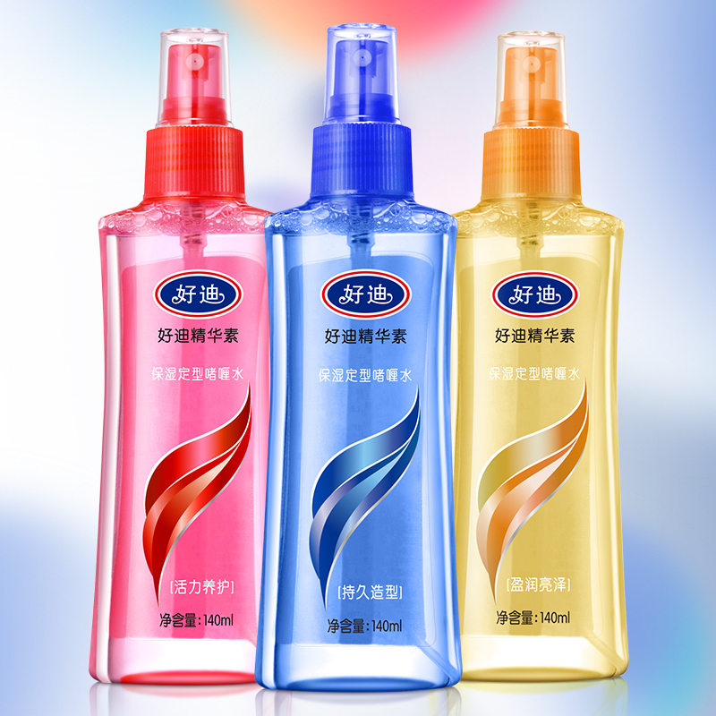 好迪啫喱水喷雾水保湿头发造型啫喱水营养水亮发140ml 活力养护 140ml
