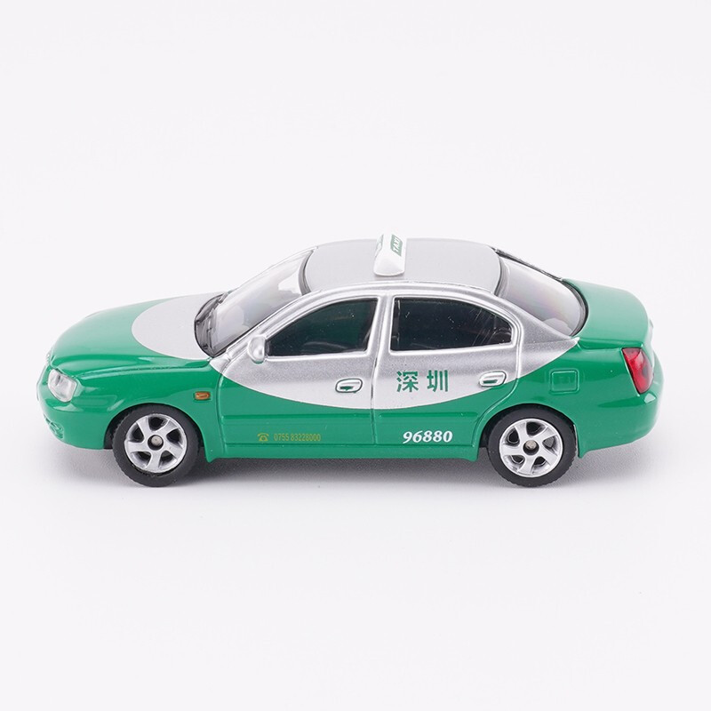 出租车面包车合金汽车模型玩具小汽车现代海狮五菱收藏摆件深圳出租