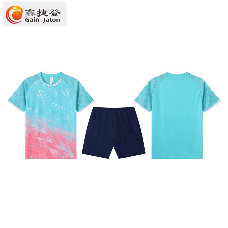鑫捷登 可定制印字足球服 AGRY-WD6011 1套高清大图
