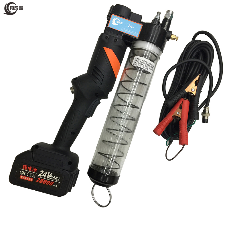 有成鑫 一电一充 两用款24V 充电式电动黄油枪锂电池 台高清大图