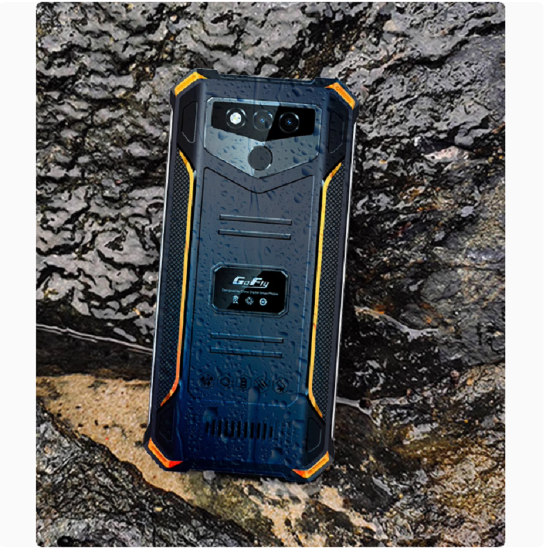 捷语 GOFLY 红鲨Pro 8+256G 户外三防智能手机5G防摔防水GPS卫星定位OTG超长待机NFC对讲拍照游戏定制快递员外卖员老人机高清大图