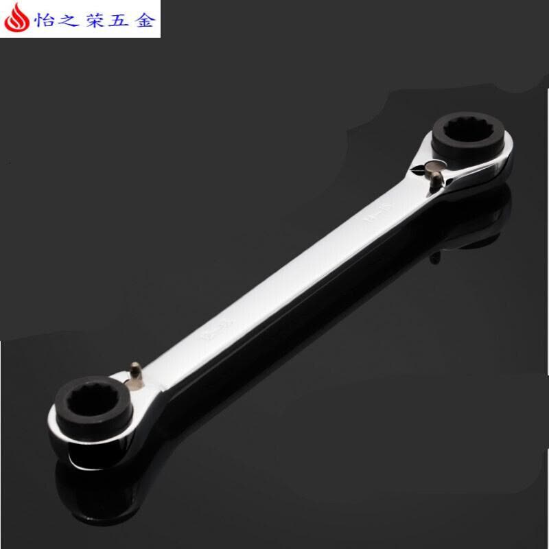 四用快速棘轮扳手梅花双向8-9-10-12-14-17-19mm汽修五金工具 四用棘轮扳手9-11-13-15图片