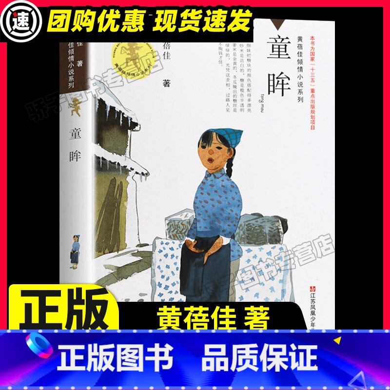 童眸 [正版]童眸书 黄蓓佳倾情小说系列书籍学校读物儿童文学暑假课外书阅读读物三四五六年级小学生课外阅读高清大图