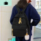 书包女学生韩版ins风简约双肩包新款初中高中校园原宿背包大容量NEW LAKE