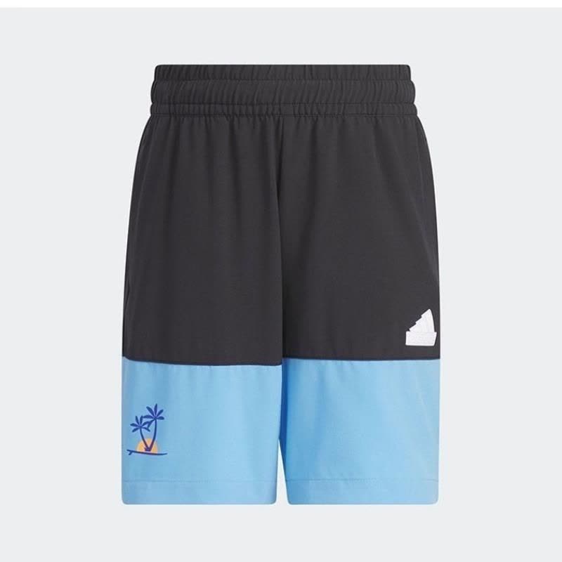 ADIDAS阿迪达斯短裤运动休闲舒适透气儿童裤IT1810 D图片