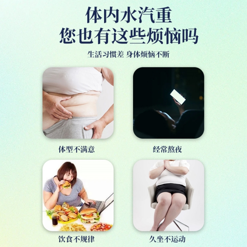 [爆品推荐]無濕輕足腹贴草本正品腹贴足贴10贴/盒高清大图