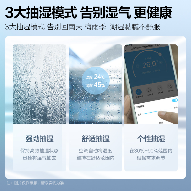 美的1.5匹风语者空调新1级能效变频冷暖节能省电防着凉智能无风感挂机空调KFR-35GW/BDN8Y-FA200(1)