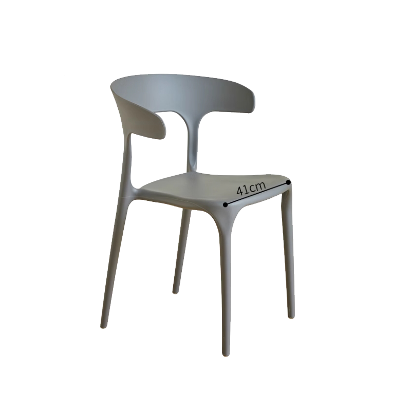 东业家具 餐椅ZX-C019塑料椅子 420*500*820 把高清大图