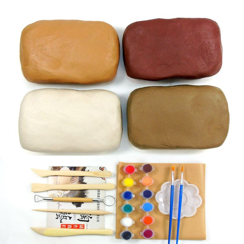 陶泥收纳盒1个橡皮泥软陶粘土软陶泥工具套装学生儿童手工制作diy材料